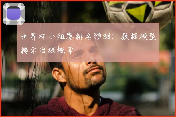 世界杯小组赛排名预测:数据模型揭示出线概率